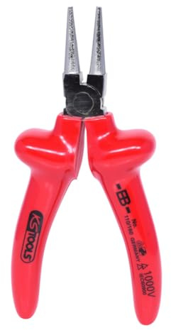 KS Tools 117.1297 Pinza a Punte Tonde Classic, 1000V, 160 mm
