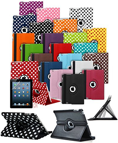 London Gadget Store For Amazon Fire 7 with Alexa (7th Generation, 2017 Release, 7 inch) - MobiBax Prime Custom Made Tablet Case Cover with 360° Rotating and Stand Feature in BLACK