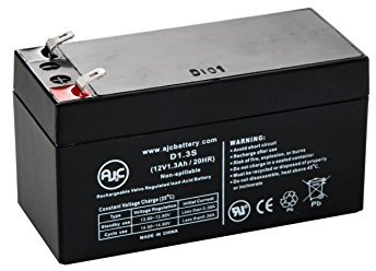 Electron Batteria al Piombo 12V - 1,3Ah AGM Adatto per: Piccoli ups, Luci d'emergenza, Impianti d'allarme