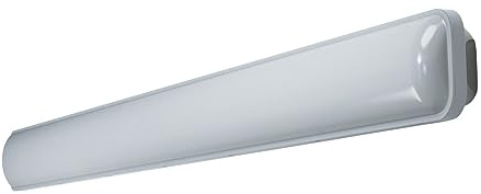 Ledvance LED Feuchtraum-Leuchte, Leuchte für Außenanwendungen, Kaltweiß, 1480 mm x 86,0 mm x 72,0 mm, SubMARINE Integrated, 4058075260498, Grau, 1,5m Länge