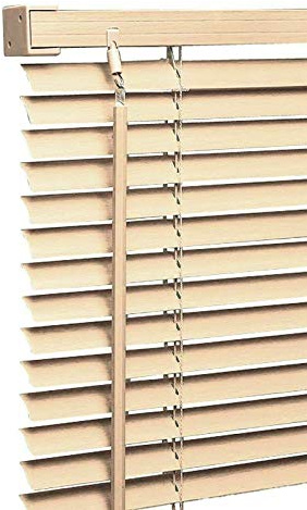 STL Cream PVC Venetian Blind Easy Fit Window Blinds (60 x 150 cm)