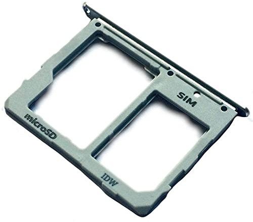 Simkartenhalter und Micro-SD Fach für Samsung Galaxy Tab S5e (SM-T720, SM-T725), Original Ersatzteil, Silber