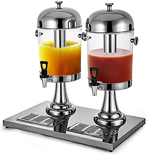 Dispensador de Jugo Máquina De Bebidas Tipo Buffet, Dispensador De Bebidas De Gran Capacidad De Cerveza De Acero Inoxidable For Dispensador De Bebidas De Jugo Frío/Caliente
