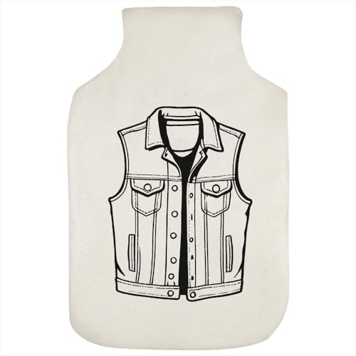 'Denim Jacket Vest' Hot Water Bottle Cover (HW00033387)