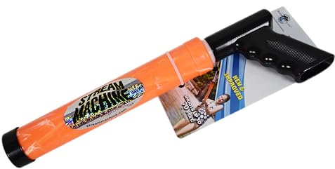 Stream Machine Water Gun Launcher, Single Barrel Water Blaster Soaker, Squirt Gun for Outdoor Games, Swimming and Paddling Pool Party, Beach, Outdoor, Garden Toys, Orange