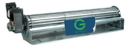 G GRIMALDI Motore Ventilatore Tangenziale Ventola per Caminetti, Stufe, Forni e Termoconvettori, 20W Lunghezza 300mm, Motore SINISTRO ANTIORARIO | Made in Italy | Silenzioso ed Efficiente