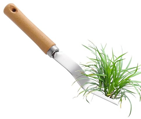 Attrezzo Manuale Per Diserbo - Diserbante | Estirpatore Manuale in Acciaio Inox per Giardinaggio Aiuole Viali Paesaggistica Orto