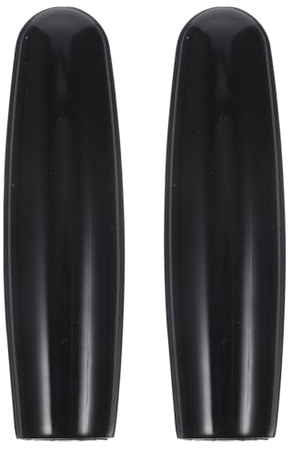 Homoyoyo Poignée de Robinet à Bière une Ambiance Bavaroise en Plastique Noir 2pcs Remplacement Facile pour Accessoires Tireuse à Bière, pour Home Brews