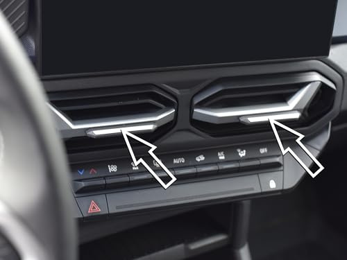 Steel Cover for 2024+ Dacia.Duster III 3 (P1310), Bigster (R1310) | Decorations for Slide Switches | 4 Pieces Stainless Steel Essential Expression Journey Extreme DUSTER Accessories Tuning