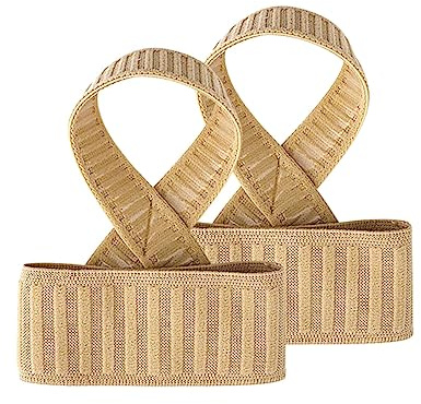 KiBcsLic Par Arch Support Brace Férula Ortopédica Ajuste Pie Banda Compresión Soporte Plantar Elástica Nylon Transpirable Adecuado Amigos Sal, 8,5 cm x 7,9 cm x 4 cm