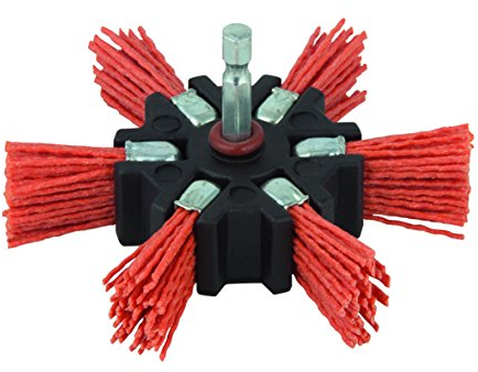 wolfcraft Nylon Rotary Flap Wheel, Aggressive I 1512000