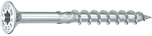 HECO Topix-plus Holzbau-Schraube 8x240 mm Senkkopf Teilgewinde verzinkt / 1 Packung = 50 Stück