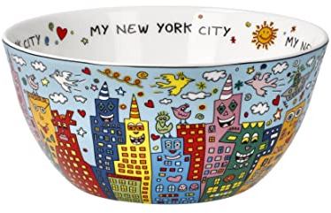 Goebel James Rizzi Müslischale My NEW YORK City Day D. 15cm Porzellan