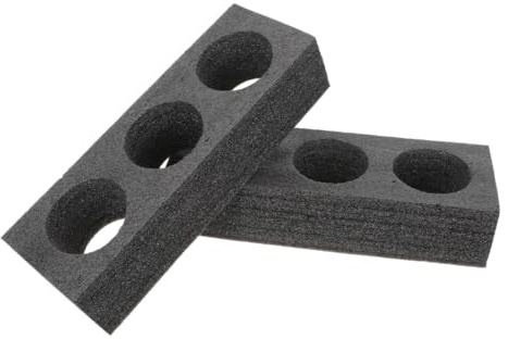 HEMOTON Becherhalter Schaumstoff 29.50X10.00X6.50Cm Tassenständer Für Milchtee Kaffee to-Go Getränkehalter Für Auto Camping Organizer