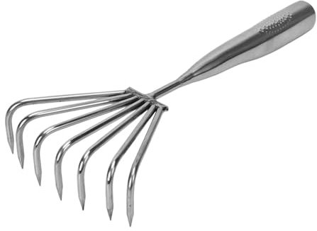 SSIMOO Rastrello Da Giardino Con Artigli Attrezzi Giapponesi Coltivatore Piccolo Diserbo For Bambini Giardinaggio A Mano Foglia