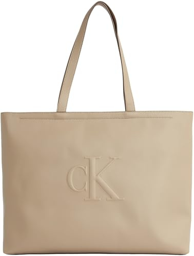 Calvin Klein Damen Shopper Sculpted Slim mit Logo