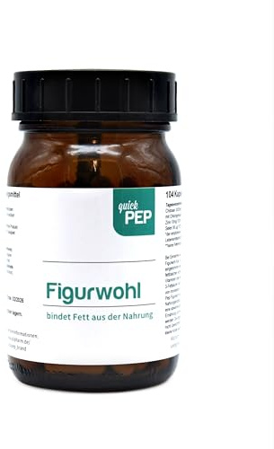 quickPEP Figurwohl Diät Kapseln 104 Stk. - Vitamin Kapseln zum Abnehmen mit natürlichen Inhaltsstoffen, Mit Vitamin B6, Selen und Zink zur Unterstützung von Diäten