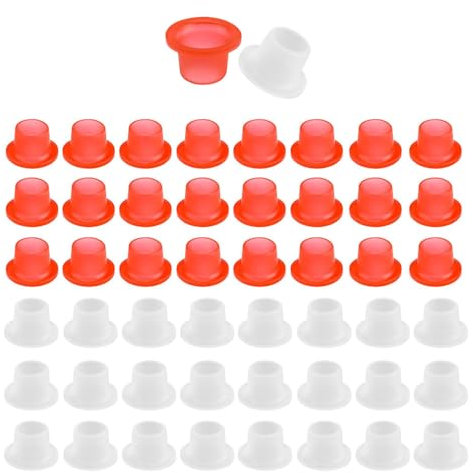 HJIAMA Auslaufsichere Wasserhahn Dichtung 50 Stück, Leckage-Silikondichtung für Wasserhahn, Dichtung Wasserhahn, für Sanitärgeräte