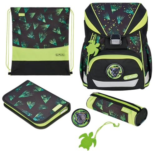 Herlitz Schulranzen UltraLight XL Plus Jungle Explorer, 22l