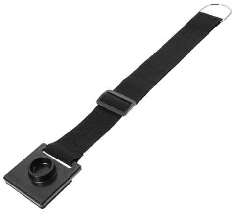 Cello Stopper Antirutsch Unterlage Verstellbar 40 bis 70cm Schwarz | Kunststoff, Bodenschutz bei Proben und Konzerten, für Cello und Kontrabass, Stabile Fixierung