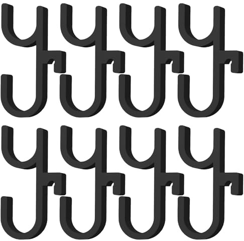 8 PCS Car Umbrella Hook for Trunk Space-saving Easy Installation Car Boot Umbrella Holder Storage Clip Hook for Backseat Stroller Wheelchair Golf Boat Truck SUV