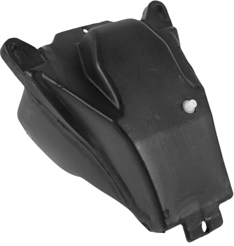 PACKOVE Tanque de Plástico para Motocicleta y Mini Bici Negro, Diseño Ligero y Resistente al Desgaste Diario, Adecuado para Uso en Motos de Cross y Atv