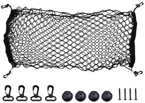 SQOFHFB Netze Umschlag Kofferraumnetz Kofferraum Fracht Gepäck Organizer Für Vauxhall Für Opel Für Astra JHG Für Corsa D Für Vectra B Für Zafira Kofferraumnetz(90cmx40cm)