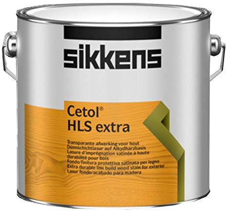Sikkens 30954 Cetol Hls Extra Rm - Vernice Finitura Protettiva Satinata, per Legno, Quercia Chiaro 006, 1 Litro