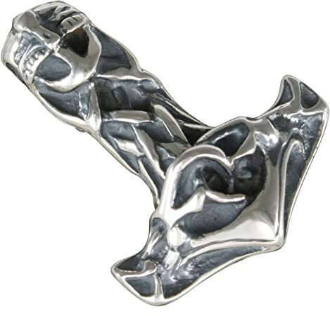 AFP Martillo de Thor colgante de plata 925