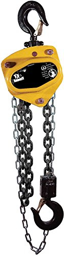 All Material Handling CB020-30-28 Badger Manual Chain Hoist, 2 Ton, 30' Lift, 28' Drop