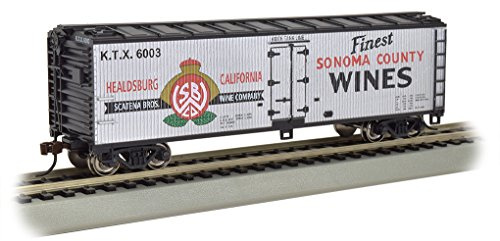 Bachmann Spur H0 – Wood Reefer Sonoma Wine