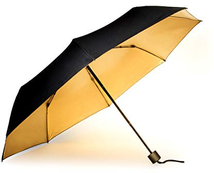SUCK UK Color Change Umbrella – faltbarerer Farbwechsel-Regenschirm | leicht und kompakt | wetterfest | Stabiler Unisex Schirm | stilvoll und funktional | wasserabweisend |