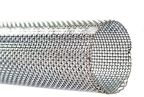 Siebhülsen Metall Gitterhülsen für Verbundmörtel Ankerhülsen Hülsen Ø10mm - Ø20mm (Metall, Ø 10mm x 1m)