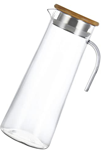 DOITOOL Cara Cliente Titolo Generato Per Tuo Prodotto Caraffa Trasparente Acrilico Coperchio Per Succo Di Frutta Tè Freddo e Bevande Cucina Questo Titolo Rispetta Tutti Requisiti Forniti