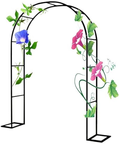 Arco Da Giardino Supporto Per Rose Arco Per Rose Rampicanti Ferro 80x200x40cm 120x220x40cm Padiglione Trellis Da Giardino All'Aperto(W350xH220cm)