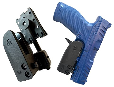 IPSC Waffen Holster Sport Speedsec CW5 mit Multi Lok Gürtel Clip Schnellziehholster Sportschützen
