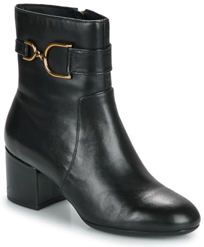Geox Stivaletti da Donna D Eleana B, Nero, 41 EU