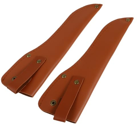 Amosfun 4 Piezas Vaina Protector De Cuchillo De Carne Protector De Cocina Decoración Cubierta Cubierta De Cortador De Cortador Segura Cuchillo De Carnicero