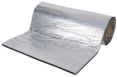 CaFfen Isolant D'Automobile Tapis insonorisant for Voiture, 5/10mm, insonorisant, Isolation Thermique et phonique Isolant Thermique Voiture(-5mm)