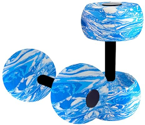 Poids d'eau pour exercices de piscine, 2 pièces, équipement d'entraînement de force pour la natation, l'aqua-fitness, les loisirs, les voyages, le spa, les clubs, les et les adultes, 25,4 cm