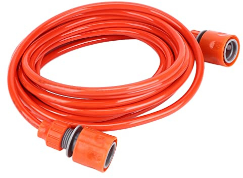 Cocoarm Tubo da Giardino, Tubo Flessibile per Acqua Ad Alta Pressione in Materiale Plastico da 6 Metri per Giardino Esterno e Lavaggio Auto