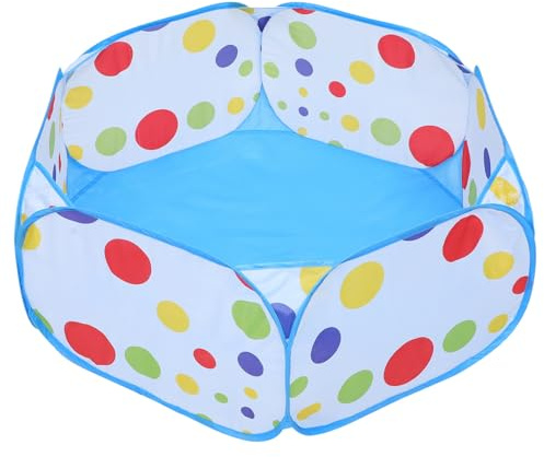 Alasum Clôture Pliable en Polyester pour Petits Animaux – Parc Intérieur pour Hamsters, Lapins, Hérissons – Clôture de Sécurité Bleue, Surface Lisse sans Bavures, Installation Modulable