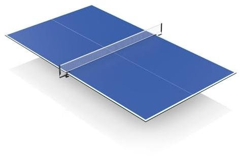 Ping Pong Table Topper for Pool Table, 8X4 FT Foldable Table Tennis Table Conversion Top with Net & Premium Foam Padding - Perfect for Family Game Rooms