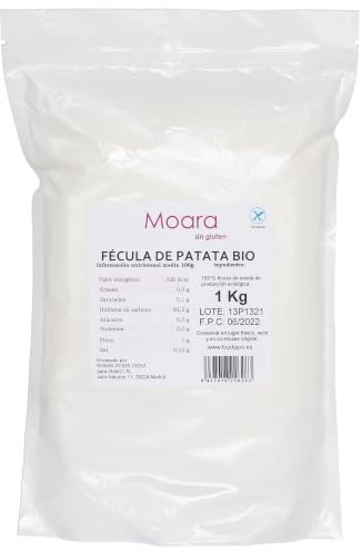 Fécula de patata sin gluten y vegana - Harina o almidón de papa (1kg)