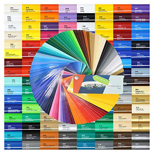 Finest Folia 5m High Performance Cast 751 C 500 cm Plotterfolie Autofolie Gegossene Folie (010M weiß matt, 31cm)