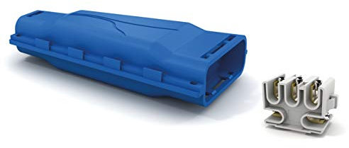 Etelec Giunto Isolamento Gel Connessione Derivazione Y Cavi Multipolari 5 Poli 0,6 1 Kv Morsettiera Inclusa Sezione Conduttori da 2,5 a 16 mm2 SH6516