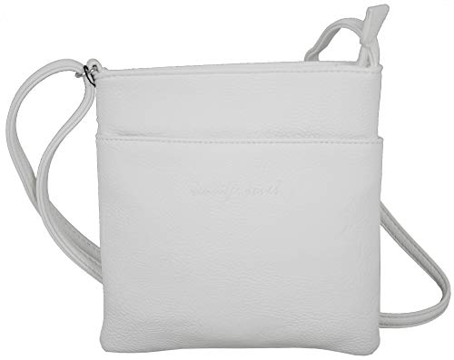JENNIFER JONES - Kleine schmale Damen Umhängetasche - Brauttasche - Abendtasche