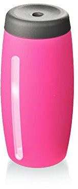 Kochblume Dosierspender | Mit feiner Dosieröffnung und Sichtfenster | Premium-Silikon & BPA frei| Spülmaschinenfest | Farbe: pink