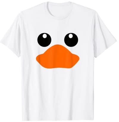 Disfraz Pato de Goma | Cara de pato divertida Pato amarillo Camiseta