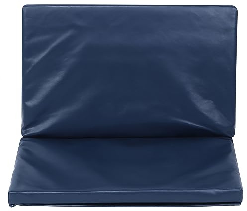 Rollstuhl-Fußstütze, Rollstuhl-Beinstütze gepolsterte Auflage verdicken leicht zu reinigen für Rollstühle zum Schutz der Füße(16 * 20 * 1 Zoll, Blau)